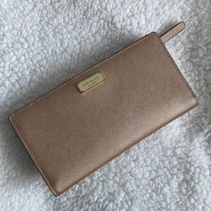 Kate Spade Gold Wallet